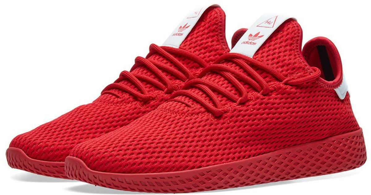 Adidas x pharrell sales williams red